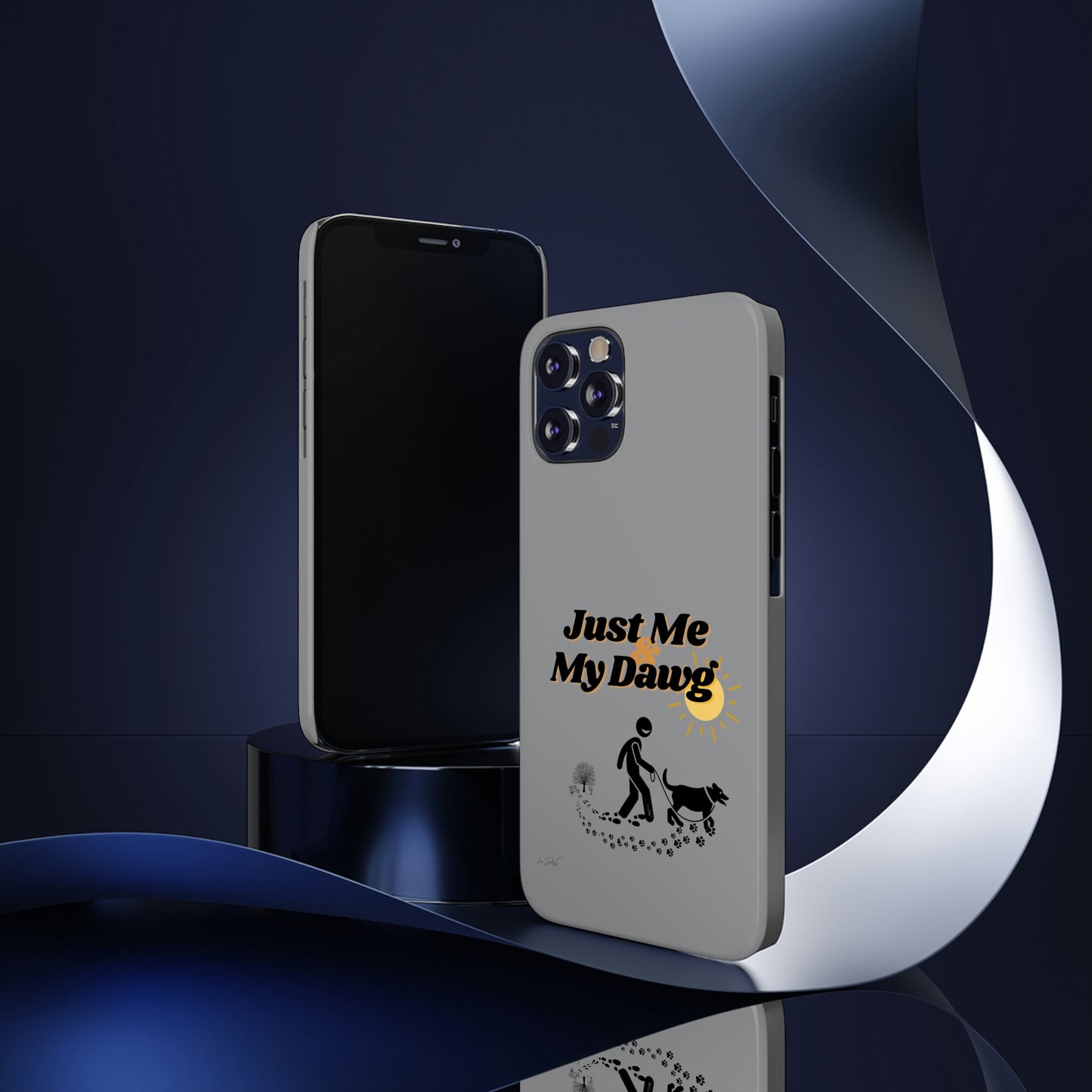 Slim (Just Me & My Dog) Phone Case