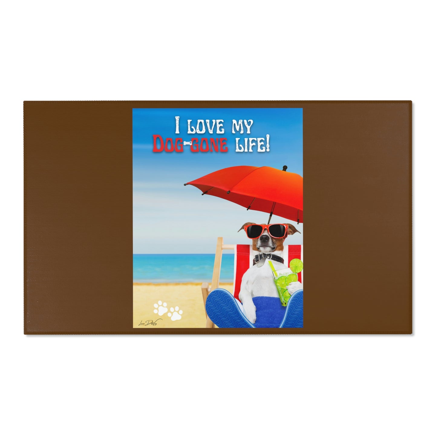 Area Rug (I Love my Dog-Gone Life)