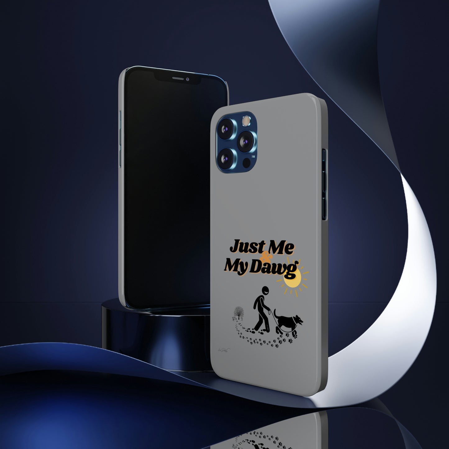 Slim (Just Me & My Dog) Phone Case