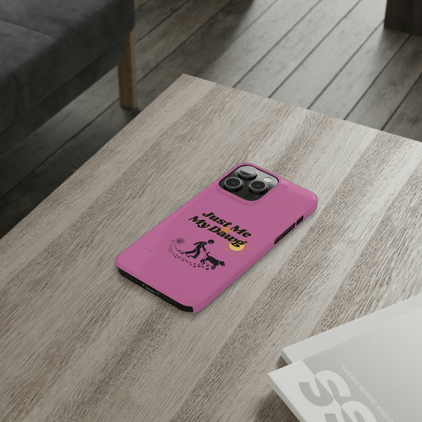 Slim (Just Me & My Dog) Phone Case