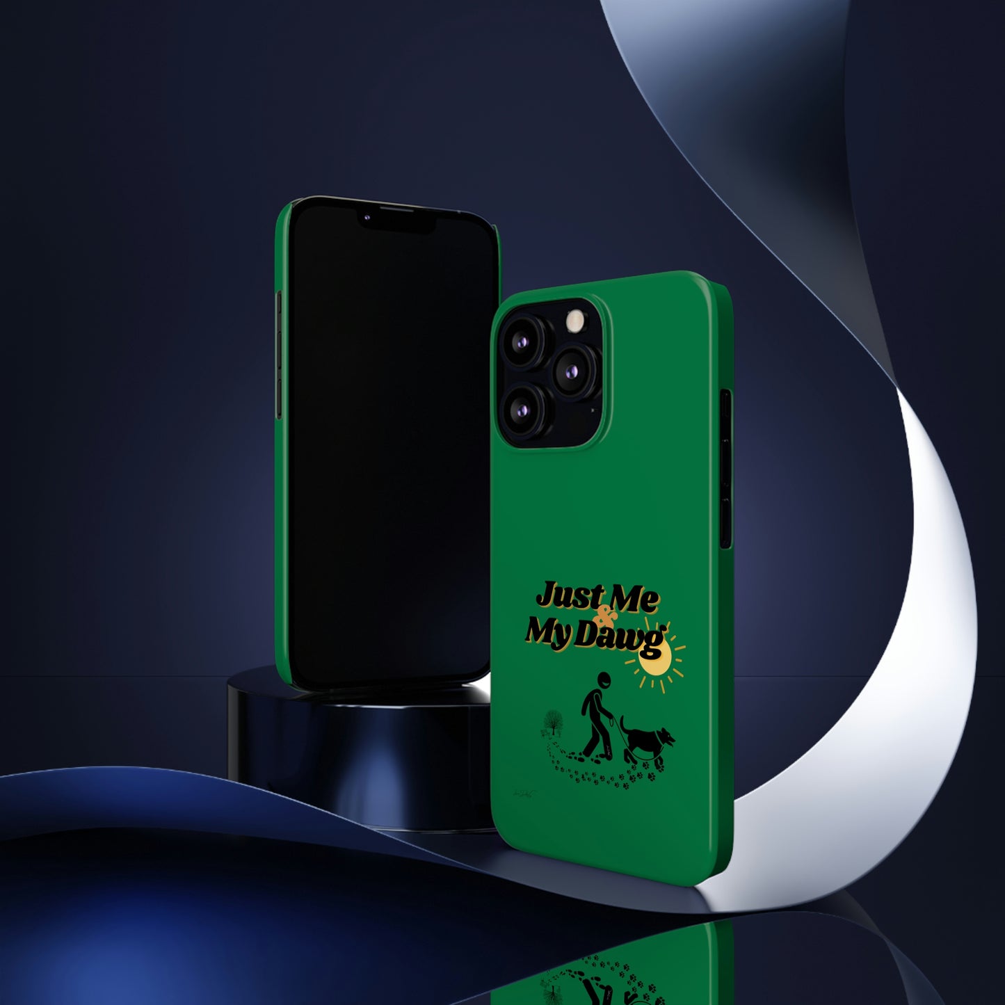 Slim (Just Me & My Dog) Phone Case