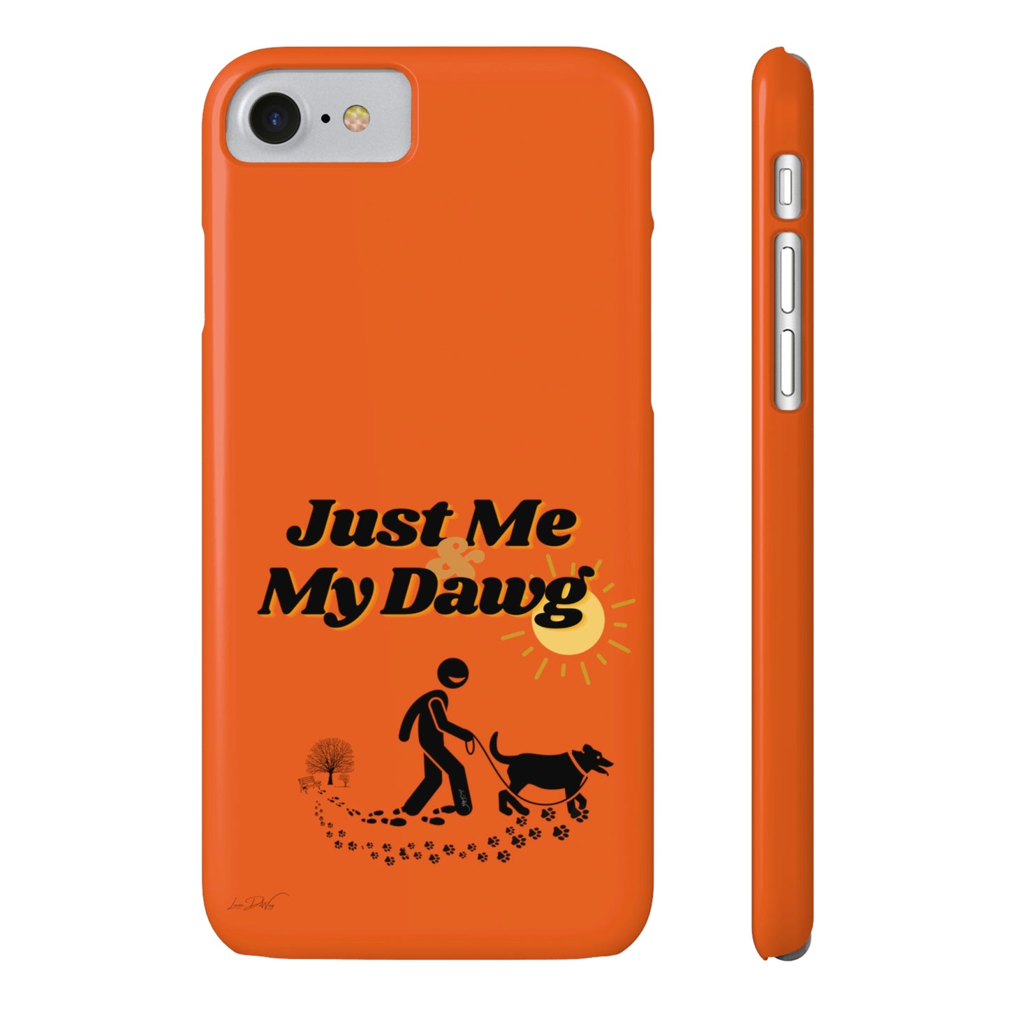Slim (Just Me & My Dog) Phone Case